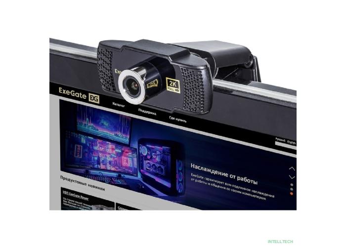 Exegate EX294578RUS Веб-камера ExeGate BusinessPro C922 2K