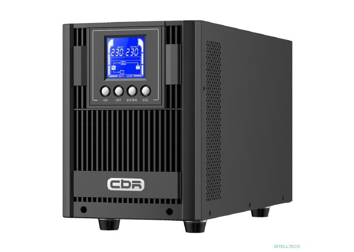 ИБП CBR ESSENCE ESN-2000 [Online 2000 VA / 2000 W, Tower, 4 x EURO, LCD, HID-USB, RS232, EPO, SNMP slot] (ESN-2KT-4F-LCHERSC)