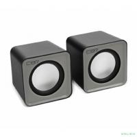 CBR CMS 90 Grey, Акустическая система 2.0, питание USB, 2х3 Вт (6 Вт RMS), материал корпуса пластик, 3.5 мм линейный стереовход, регул. громк., цвет серый