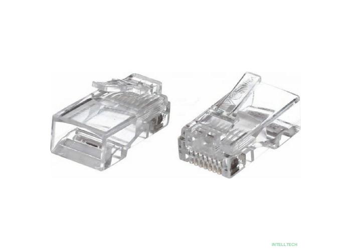 VCOM VNA2200-1/100 Коннекторы RJ-45 для UTP кабеля 5 кат. ( 100 шт.)[6937510884001]