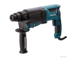 Makita HR2630 Перфоратор,SDS+, [HR2630] {800Вт,3реж,2.9Дж,0-4600у\м,2.9кг,чем}