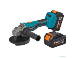 Bort МАШИНА ШЛИФОВАЛЬНАЯ УГЛОВАЯ АККУМУЛЯТОРНАЯ BORT BWS-21LI {21 В; Li-Ion ; 4 Ач; 5000-8500 об/мин; 22,2 мм; 1,7 кг; 4 Ач; батарей 2 шт; аксессуаров 6 шт; гарантия 2 г} [93413571]