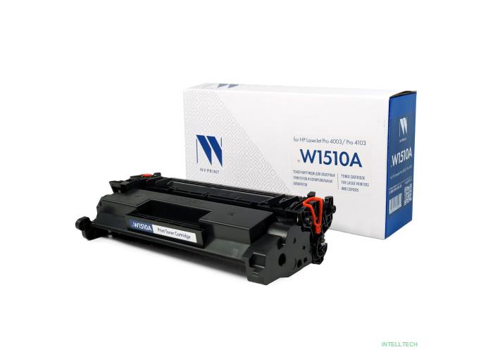NVP Картридж совместимый NV-W1510A для HP LaserJet Pro 4003/Pro 4103 (3050k)