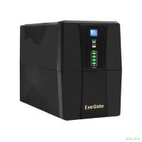 Exegate EX292786RUS ИБП ExeGate Power Back BNB-1000.LED.AVR.2SH.RJ.USB <1000VA/550W,LED, AVR, 2*Schuko, RJ45/11,USB, Black>