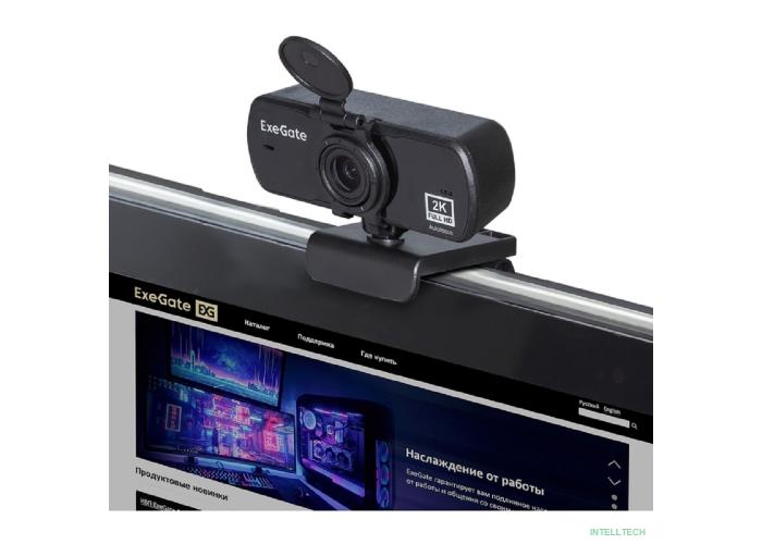 Exegate EX294582RUS Веб-камера ExeGate Stream C940 Wide 2K T-Tripod  