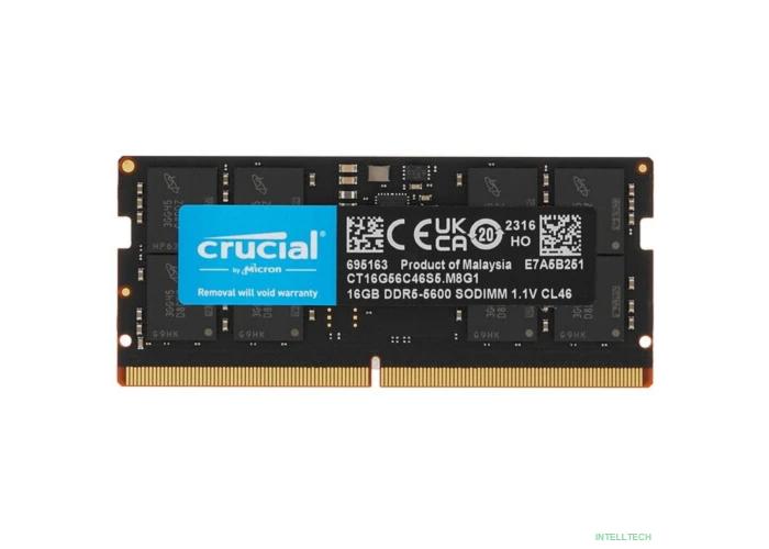 Crucial 16GB DDR5 5600MHz CT16G56C46S5 CL46 SO-DIMM