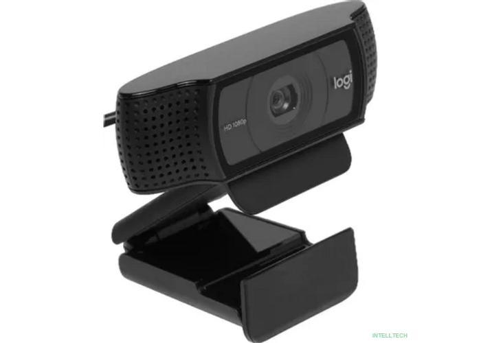 960-001055/960-000998 Logitech HD Pro Webcam C920 { USB 2.0, 1920*1080, 2Mpix foto, Mic, Black}