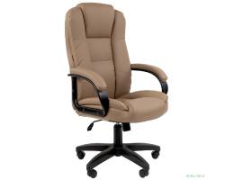 Офисное кресло Chairman 600LT Россия чер.пласт экопремиум бежевый (7158660)