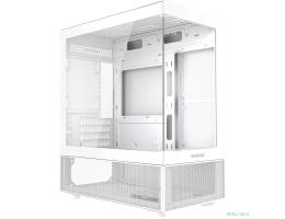 Powercase Vision Micro M2, Tempered Glass, белый, mATX  (CVMWM2-L0)