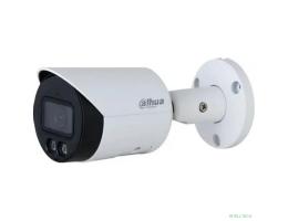 DAHUA DH-IPC-HFW2849SP-S-IL-0280B Уличная цилиндрическая IP-видеокамера SmartDualLight 8Мп, 1/2.7” CMOS, объектив 2.8мм, видеоаналитика, микрофон, ИК 30м, LED 30м, IP67, металл