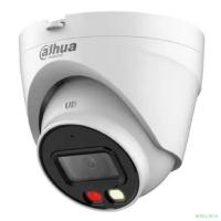 DAHUA DH-IPC-HDW1439VP-A-IL-0280B Уличная турельная IP-видеокамера SmartDualLight 4Мп, 1/2.9” CMOS, объектив 2.8мм, обнаружение людей, микрофон, ИК 30м, LED 20м, IP67, металл