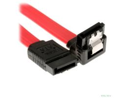 Cablexpert Кабель интерфейсный SATA 50см, угловой разъем, 7pin/7pin, защелка, пакет (CC-SATAM-DATA90)