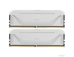 Оперативная память Apacer  DDR5  32GB  6800MHz DIMM NOX RGB White Gaming Memory (PC5-54400) CL36 1.4V  Kit (2x16GB) (Retail) 2048*8  Heat Sink (Retail) 3 years (AH5U32G68C592NWAA-2)