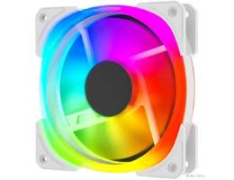 Вентилятор Powercase (CM21-14W ARGB) White 140x140x25мм (PWM, 100шт./кор, 4pin +ARGB Sync, 800-1500±10% об/мин) Bulk
