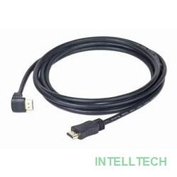 Кабель HDMI Cablexpert CC-HDMI490-10, 19M/19M, v2.0, медь, позол.разъемы, экран, угловой, 3м, черный, пакет