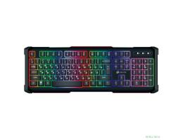 Oklick 717G черный/серый USB Multimedia LED [476395]