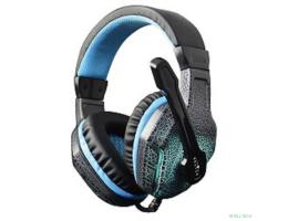 Oklick HS-L400G черно-синие{1.8m мониторы оголовье (NO-3000 LED)} [359480]