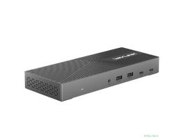 Docking Station WAVLINK USB-C Triple Display 4K@60Hz Universal /100W PowerDelivery Include 20V/8A Power Adapter/ 4xUSB3.0/3xUSB C/2xDP 4K 60HZ/3xHDMI 4K 60HZ/1xGigabit LAN/1xAudio In/Out