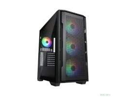 Cougar Корпус Uniface X RGB V2 Black, 4x140mm ARGB PWM Fan, ARGB PWM Fan Hub, без БП, E-ATX