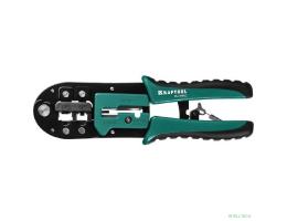 KRAFTOOL  RJ-Pro RJ45 RJ11/RJ12, Универсальный кримпер  [22698]