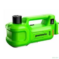 Greenworks G24JACK Гидравлический автомобильный домкрат, 24v, без АКБ и ЗУ (аккумуляторный) в сумке [3401407]