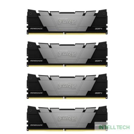 Kingston 64GB 3600MT/s DDR4 CL16DIMM (Kit 4x16Gb) FURYRenegadeBlack KF436C16RB12K4/64