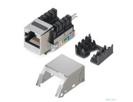 Rexant (02-0072) Модуль Keystone Jack RJ-45(8P8C), FTP экранированный, CAT 5e, тип 90 градусов PRO