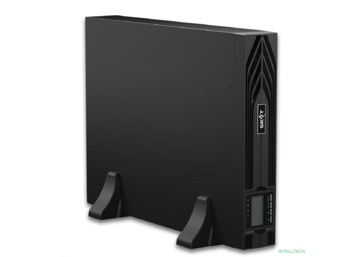 ИБП Бастион SKAT-UPS 2000-RACK-ON-4X9-E P3  {Online, синус, 2000ВА/2000 Вт, стойка/на пол,  8xC13, встр. АКБ 48В (4x9 Ач),, SNMP/USB/RS-232/EPO, доп блок до 4 шт SKAT BC 48/18S3, МПТ} (8769)