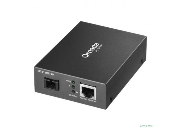 TP-Link MC212CS-20 Гигабитный WDM медиаконвертер