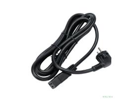Кабель питания Cablexpert (RU) Schuko-C19, 3x2.5мм2, 16A, с заземлением, медь, 1.5м, черный, пак (PC-S22-C19-2.5-1.5M)
