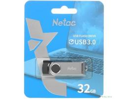 Netac USB Drive 32GB U505 USB3.0, ABS+Metal housing [NT03U505N-032G-30BK]