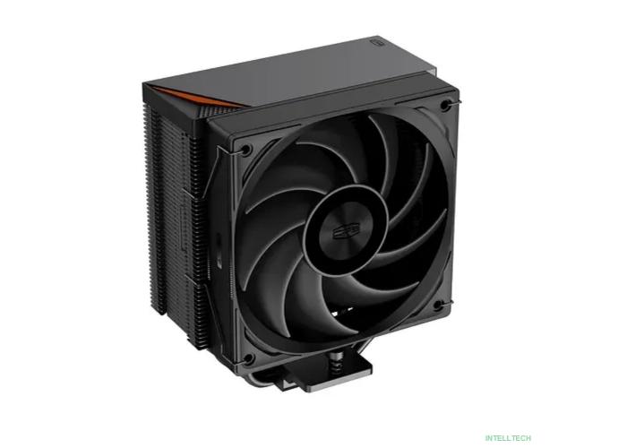 Кулер для процессора/ PCCooler RZ400 V2 BK (230W, 4-pin PWM, 155mm, Al/Cu, 4x6mm, 1x120mm, 86.73CFM, 32dBA, 2200RPM, S: 1851/1700/1200/115X, AM5/AM4, black)
