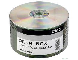 Диски CMC CD-R 80 52x Bulk/50 (141151)
