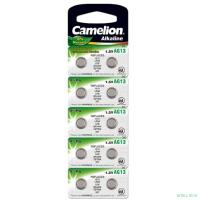 Camelion G13  BL-10 Mercury Free (AG13-BP10(0%Hg), 357A/LR44/A76 батарейка для часов) (10 шт. в уп-ке) 
