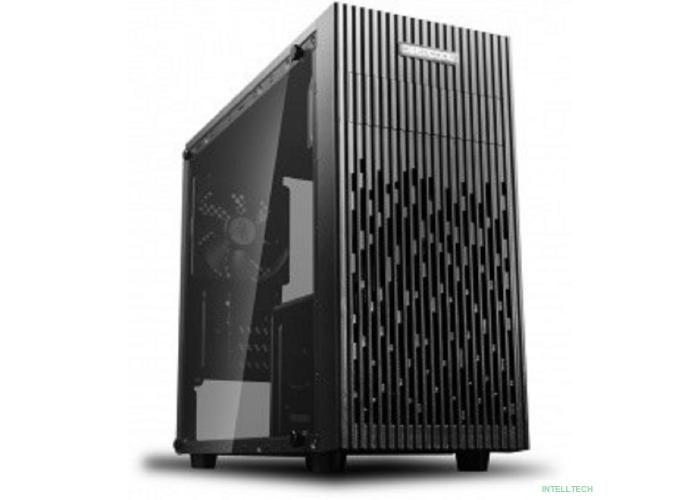 Deepcool MATREXX 30  mATX, Black, Стекл. боковая панель, Без БП