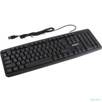 Exegate EX279938RUS Клавиатура Exegate LY-331L2, <USB, шнур 2,2м, черная,  104кл, Enter большой>, Color box