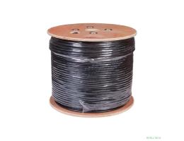 Rexant (01-1204-R) Кабель витая пара F/UTP, CAT 5е, PE, 10PR, 24AWG, OUTDOOR, SOLID, черный, 305м