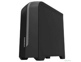 GameMax Корпус Centauri Black Gray без БП (ATX,Черн-сер,USB3.0, Зак.стекло, 1*120мм. RGB, пыл.фил.)