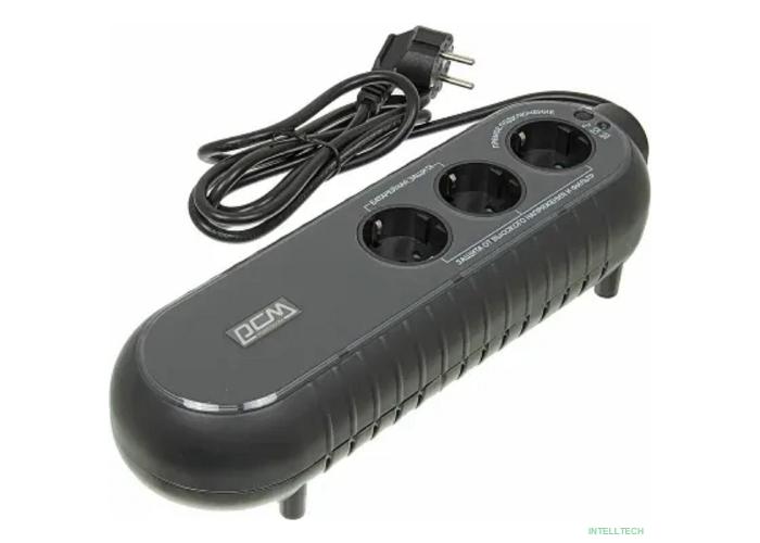 PowerCom WOW-300(A) ИБП {OffLine, 300VA/165W, Tower, 3xEURO} (41484)