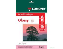 LOMOND 0102018 Глянцевая бумага 1х A4, 150г/м2 50 л. 