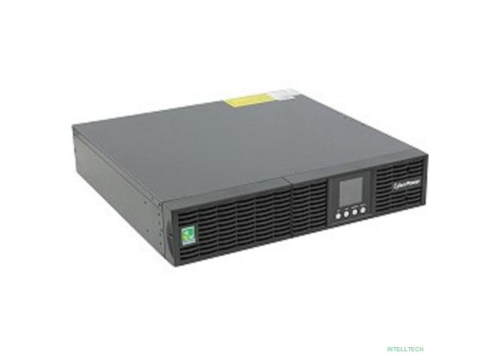 CyberPower OLS1500ERT2U ИБП {Online, 1500VA/1350W USB/RS-232/EPO/SNMPslot/RJ11/45/ВБМ (6 IEC С13), 12В/9 Ач х 3}