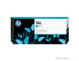 HP  P2V80A Картридж HP 746 голубой   {HP DesignJet Z6/Z9+ series, (300 мл)}