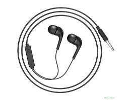 HOCO M40/ Наушники + микрофон/ Многофункциональная кнопка/ 1.2м/ 3.5 mm jack/ Black