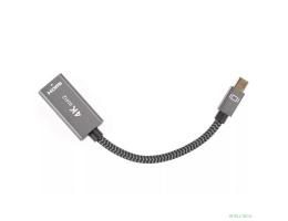 Telecom <TA565> Адаптер miniDP --> HDMI-F 0.15м ,  оплетка, 4K@60Hz [7958820049873]