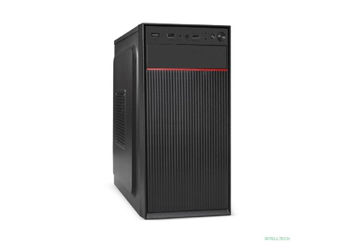 Exegate EX292350RUS Корпус Minitower ExeGate BAA-113-AAA450 (mATX, БП AAA450 с вент. 8см, 2*USB, аудио, черный)