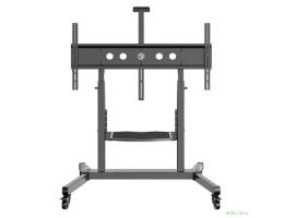ONKRON TS1991 черный, стойка для телевизора с кронштейном 50"-100", мобильная