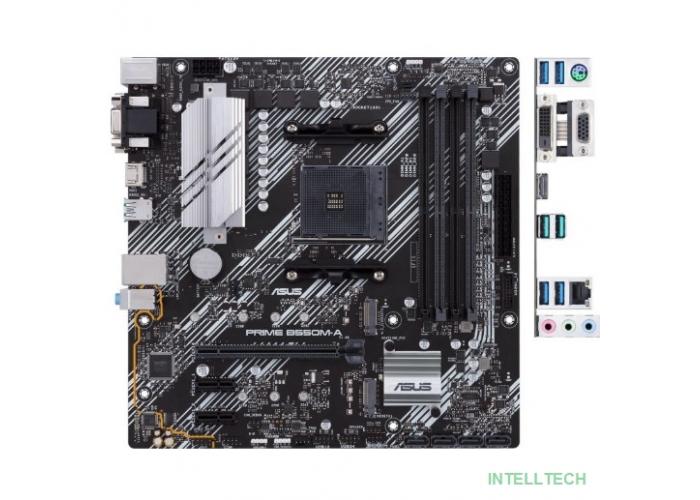 Asus PRIME B550M-A {Soc-AM4 AMD B550 4xDDR4 mATX AC`97 8ch(7.1) GbLAN RAID+VGA+DVI+HDMI}