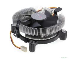 CROWN Кулер для процессора CM-80 v2 (Для Intel + 1700 и AMD, TDP до 65 Ватт, коннектор 3 pin, Низкая посадка радиатора , Гидродинамический  подшипник, Размер: 115*103*42 мм)