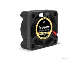 Exegate EX295188RUS Вентилятор 5В DC ExeGate ExtraPower EP02510S2P-5 (25x25x10 мм, Sleeve bearing (подшипник скольжения), 2pin, 12000RPM, 26dBA)