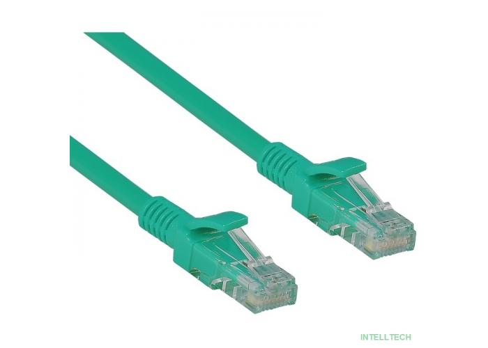 Exegate EX258675RUS Патч-корд UTP-RJ45-RJ45-5e-2M-GN, UTP, cat.5e, 2м, зеленый
